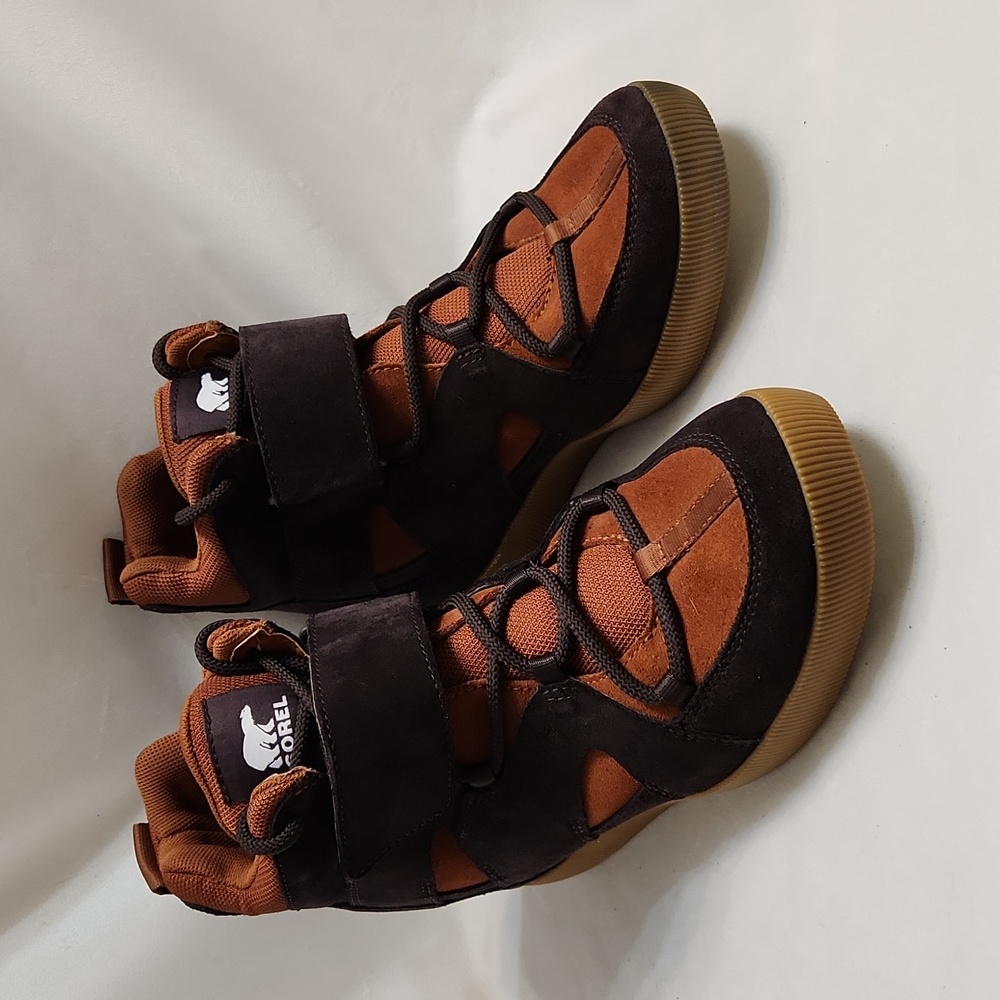 Sorel Out N About Wedge High-Top Sneakers (W Size 10) - Picture 2 of 16